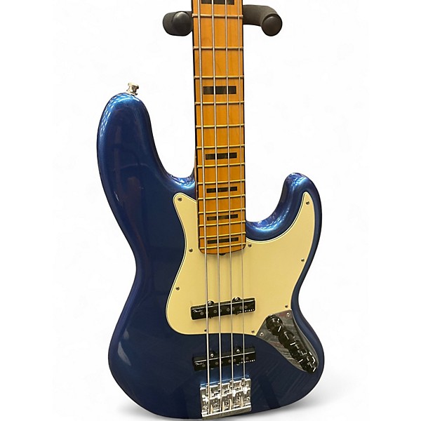 Used Fender American Ultra Jazz Bass COBRA BLUE Electric Bass Guitar