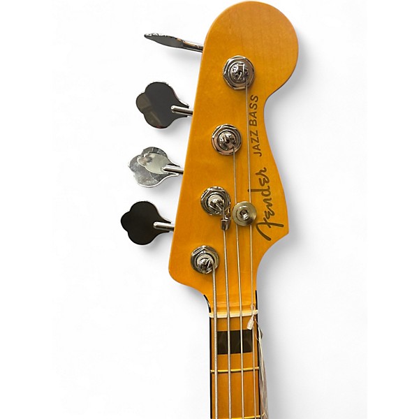 Used Fender American Ultra Jazz Bass COBRA BLUE Electric Bass Guitar