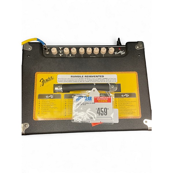 Used Fender Rumble V3 500W Bass Amp Head