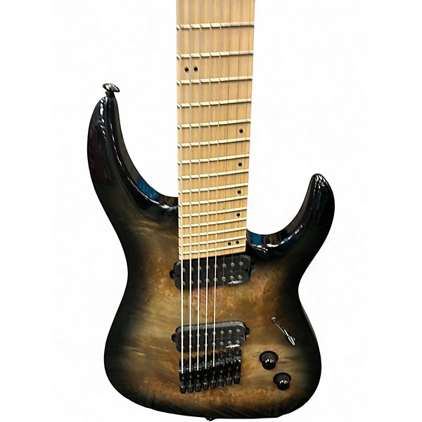 Used Legator NINJA 8 NATURAL BURL Solid Body Electric Guitar