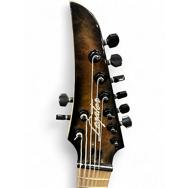 Used Legator NINJA 8 NATURAL BURL Solid Body Electric Guitar