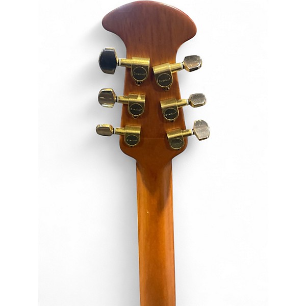 Used Ovation CE44P-SM Natural Acoustic Electric Guitar