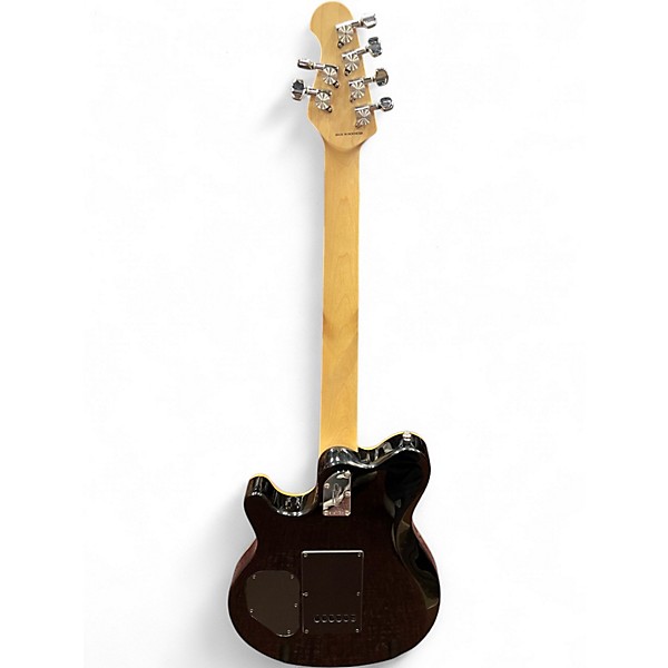 Used Sterling by Music Man Sub AX3 Axis Sapectrum Red Solid Body Electric Guitar