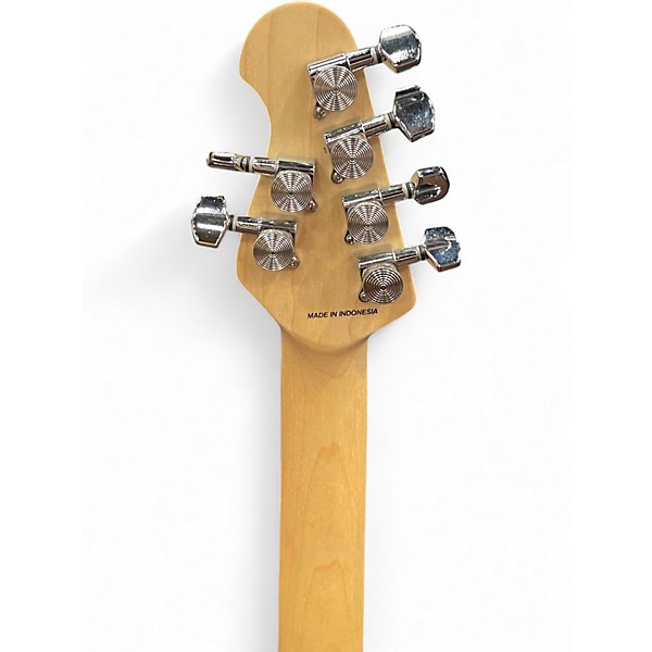 Used Sterling by Music Man Sub AX3 Axis Sapectrum Red Solid Body Electric Guitar