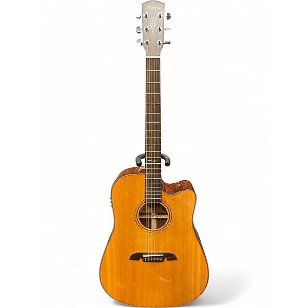 Used Alvarez MD60SCE Natural Acoustic Electric Guitar