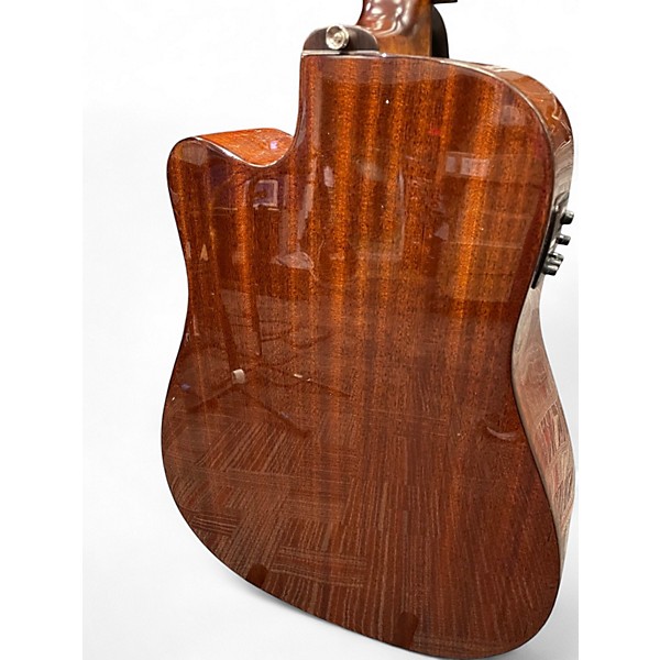 Used Alvarez MD60SCE Natural Acoustic Electric Guitar