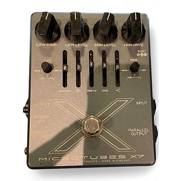 Used Darkglass MICROTUBES X7 Effect Pedal