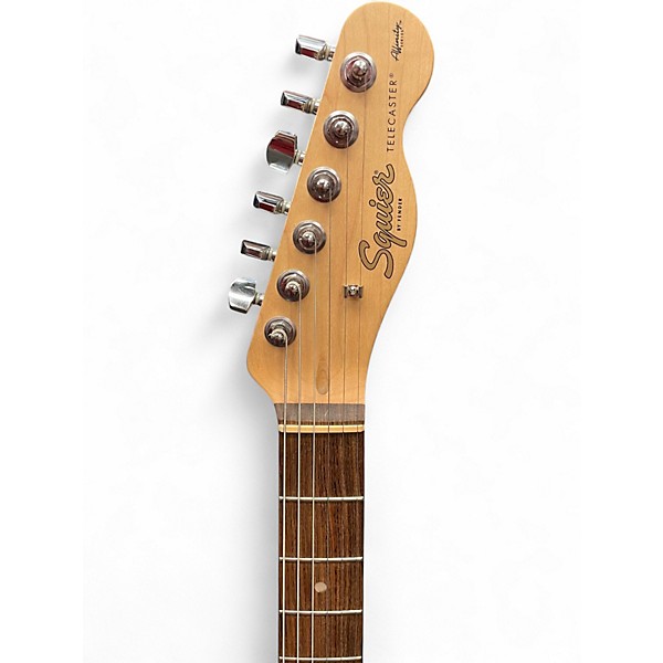 Used Squier Affinity Telecaster Tangerine Solid Body Electric Guitar