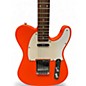 Used Squier Affinity Telecaster Tangerine Solid Body Electric Guitar