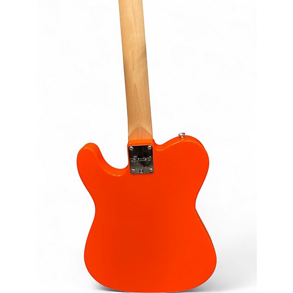 Used Squier Affinity Telecaster Tangerine Solid Body Electric Guitar