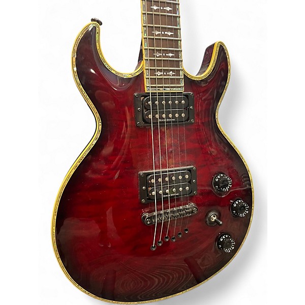 Used Schecter Guitar Research S-1 ELITE Wine Red Solid Body Electric Guitar