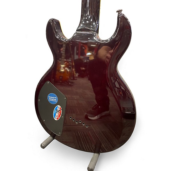 Used Schecter Guitar Research S-1 ELITE Wine Red Solid Body Electric Guitar