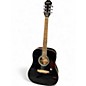 Used Epiphone DR100 BLACK Acoustic Guitar thumbnail