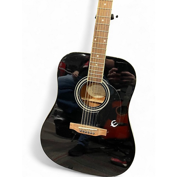 Used Epiphone DR100 BLACK Acoustic Guitar