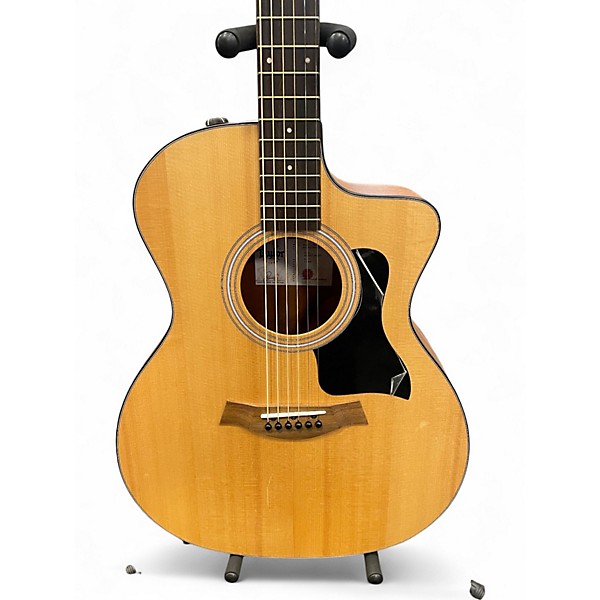 Used Taylor 114CE Natural Acoustic Electric Guitar