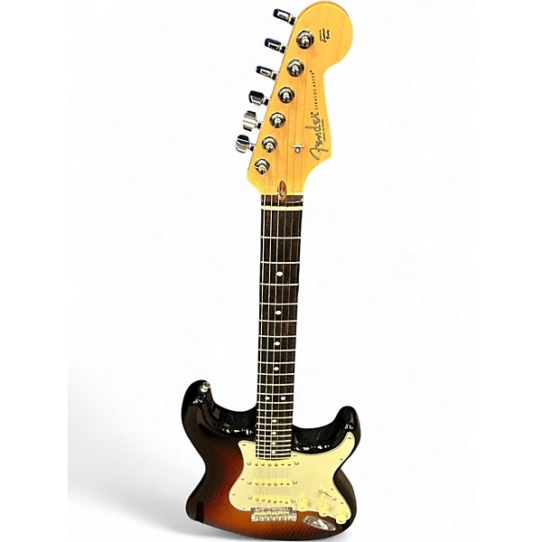 Used Fender American Professional Stratocaster SSS 3 Color Sunburst Solid Body Electric Guitar