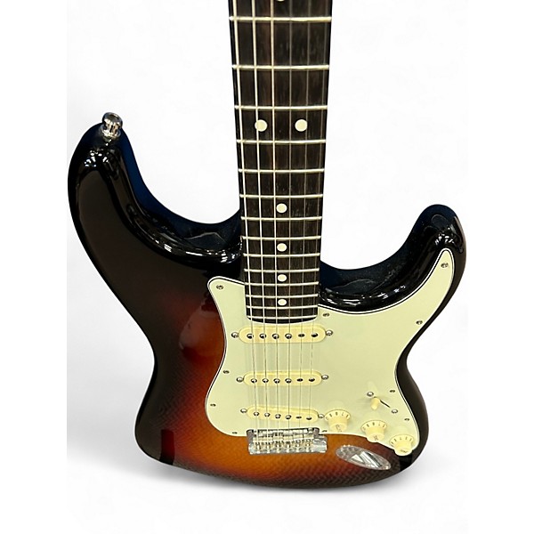 Used Fender American Professional Stratocaster SSS 3 Color Sunburst Solid Body Electric Guitar