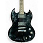 Used 2002 Epiphone BULLY Black Solid Body Electric Guitar