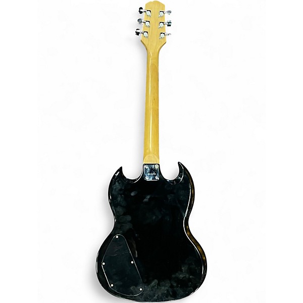 Used 2002 Epiphone BULLY Black Solid Body Electric Guitar