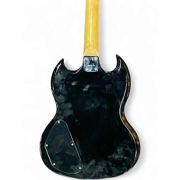 Used 2002 Epiphone BULLY Black Solid Body Electric Guitar