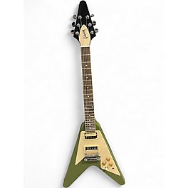Used Gibson 70'S Flying V Royal Olive Solid Body Electric Guitar