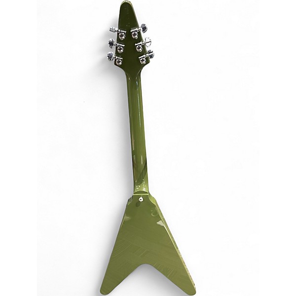 Used Gibson 70'S Flying V Royal Olive Solid Body Electric Guitar
