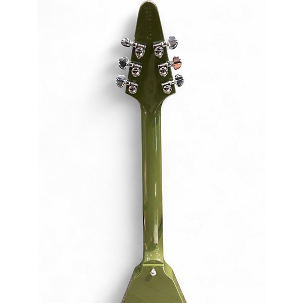 Used Gibson 70'S Flying V Royal Olive Solid Body Electric Guitar