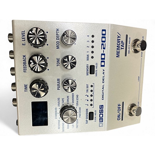 Used BOSS DD200 Digital Delay Effect Pedal