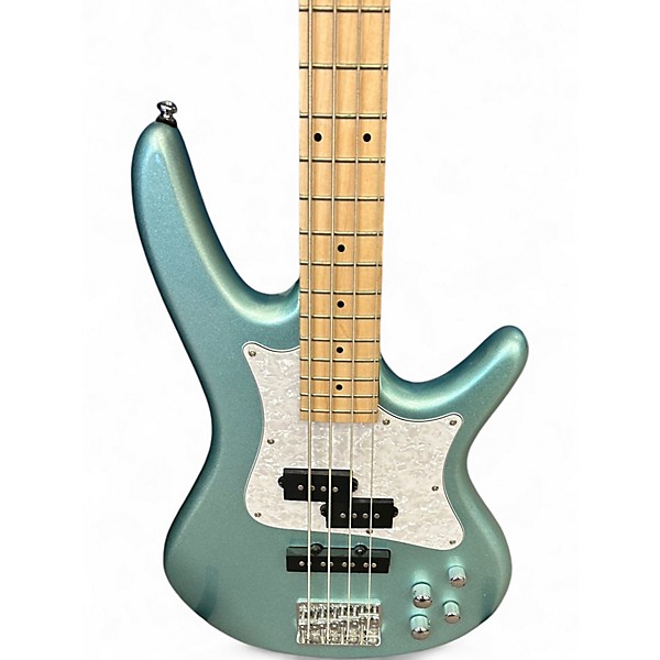 Used Ibanez SRMD200 Blue Electric Bass Guitar