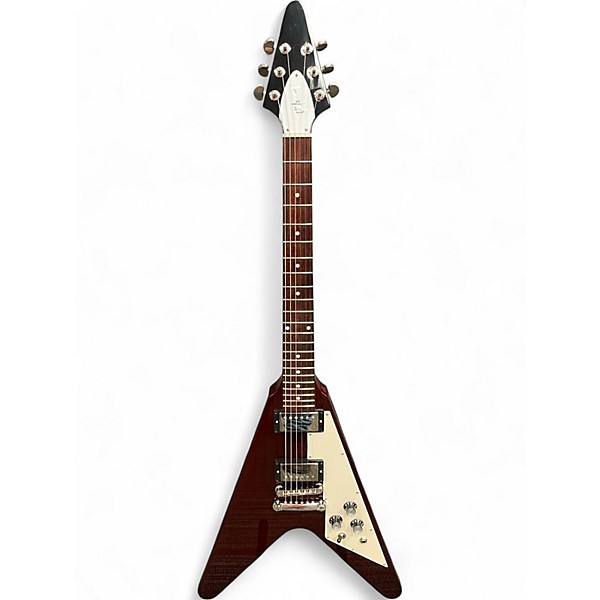 Used 2016 Gibson Flying V Burgundy Solid Body Electric Guitar