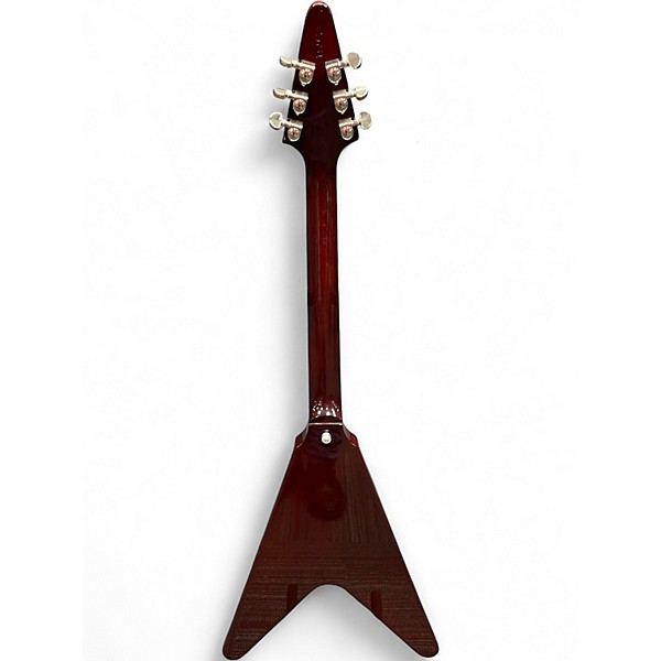 Used 2016 Gibson Flying V Burgundy Solid Body Electric Guitar