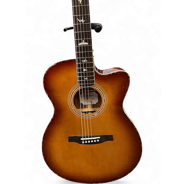 Used Prs Se Angelus A40ETS Honey Burst Acoustic Electric Guitar