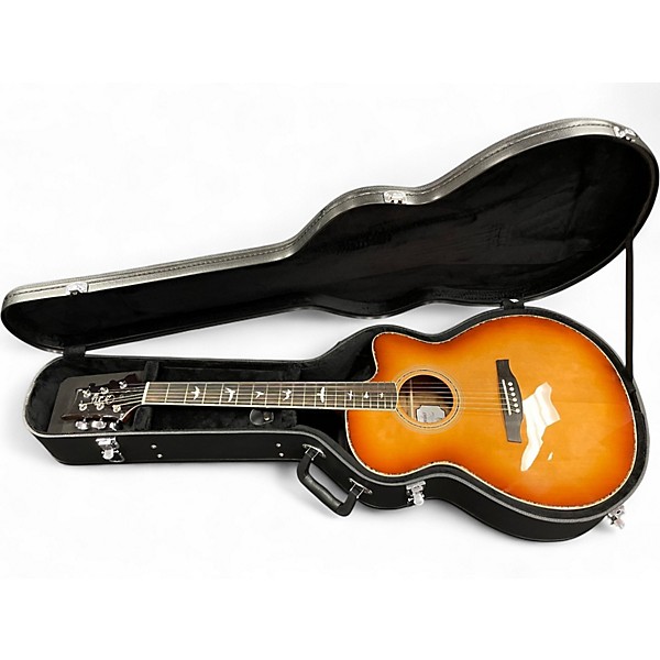 Used Prs Se Angelus A40ETS Honey Burst Acoustic Electric Guitar