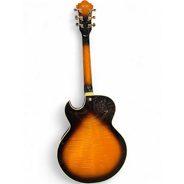 Used Ibanez LGB30 George Benson Signature 2 Color Sunburst Hollow Body Electric Guitar