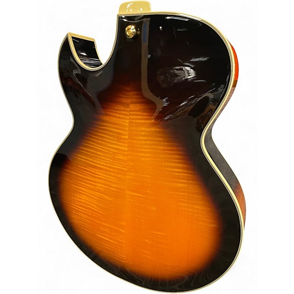 Used Ibanez LGB30 George Benson Signature 2 Color Sunburst Hollow Body Electric Guitar