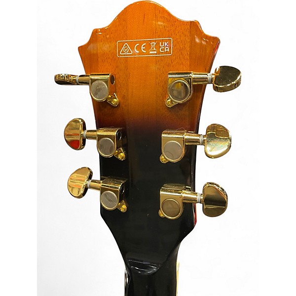 Used Ibanez LGB30 George Benson Signature 2 Color Sunburst Hollow Body Electric Guitar