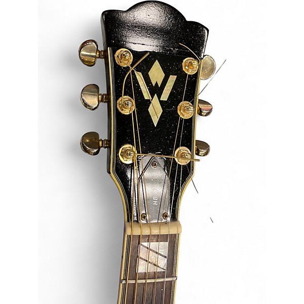 Used Washburn HB-35 Nautral Gloss Hollow Body Electric Guitar