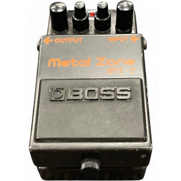 Used BOSS MT2 Metal Zone Distortion Effect Pedal