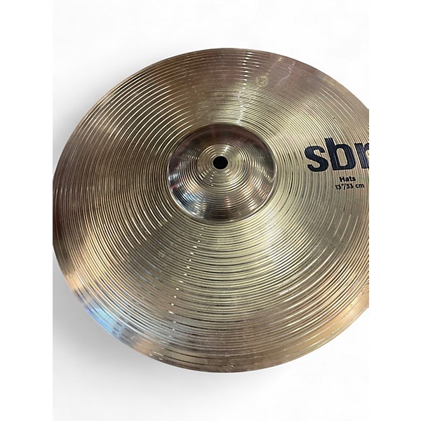 Used SABIAN 13in SBR Hi Hat Pair Cymbal