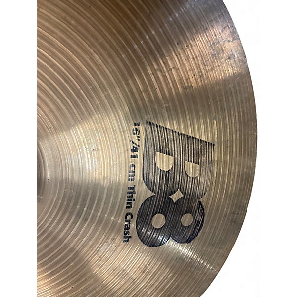 Used SABIAN 16in B8 Thin Crash Cymbal