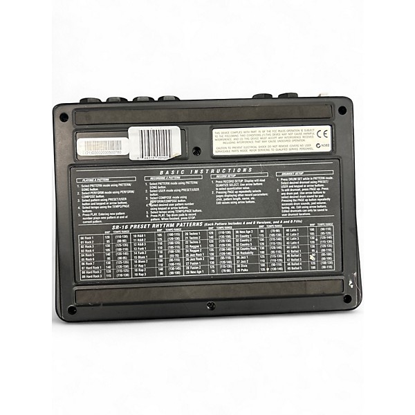 Used Alesis SR16 Drum Machine