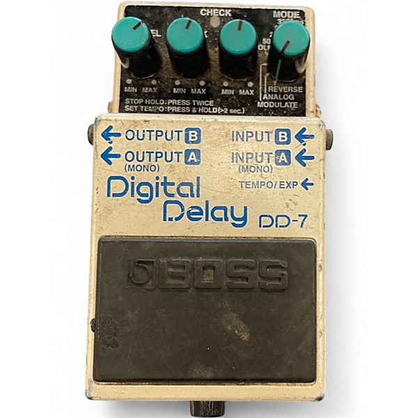 Used BOSS DD7 Digital Delay Effect Pedal