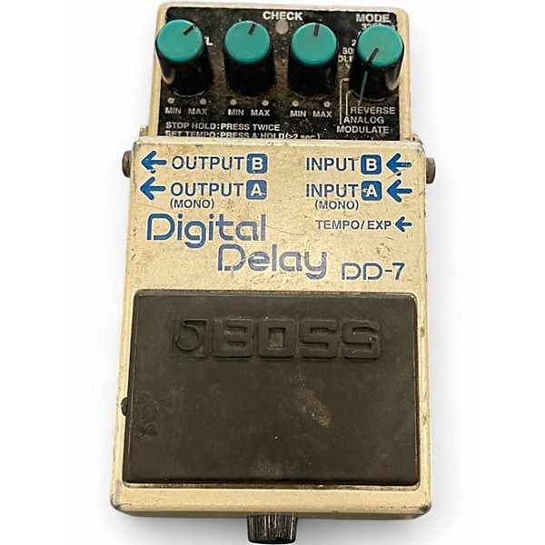 Used BOSS DD7 Digital Delay Effect Pedal