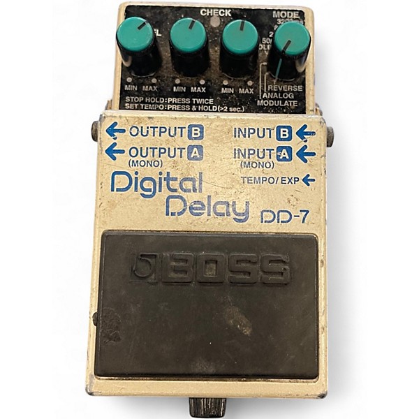 Used BOSS DD7 Digital Delay Effect Pedal