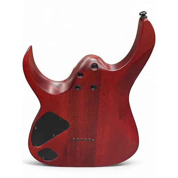 Used Ibanez RGA42FM TRANSPARENT GRAY FLAT Solid Body Electric Guitar