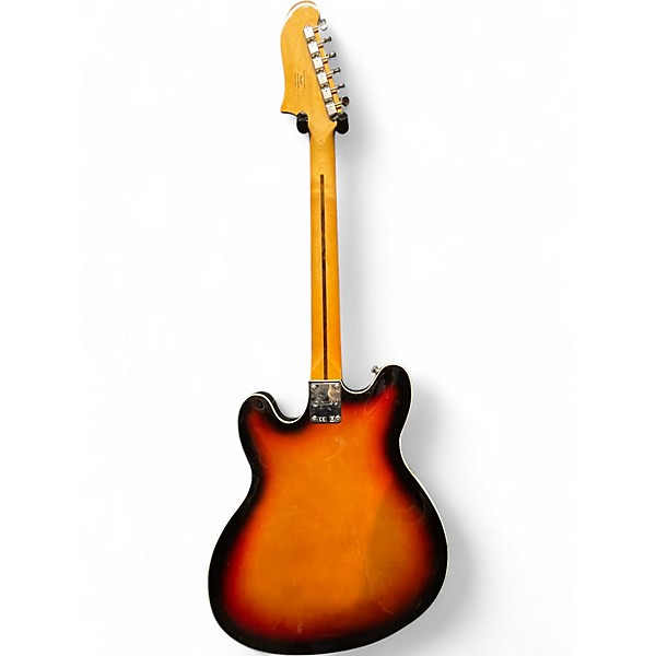 Used Squier Classic Vibe Starcaster 3 Color Sunburst Hollow Body Electric Guitar