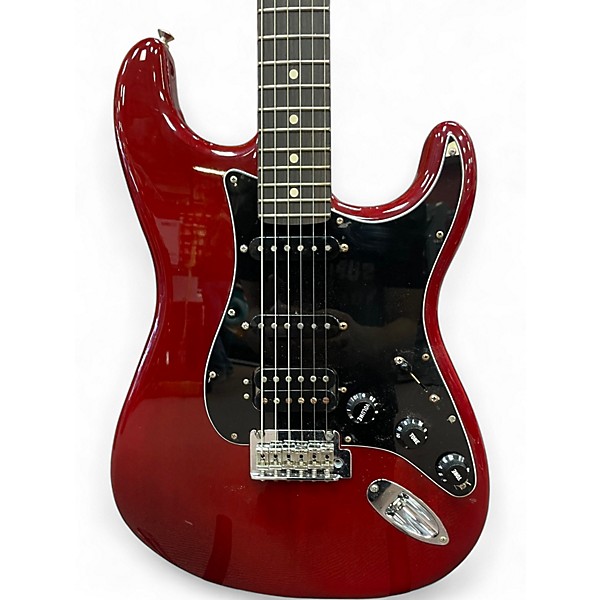 Used Fender Player Stratocaster HSS Chambered 70th Anniversary Red Solid Body Electric Guitar