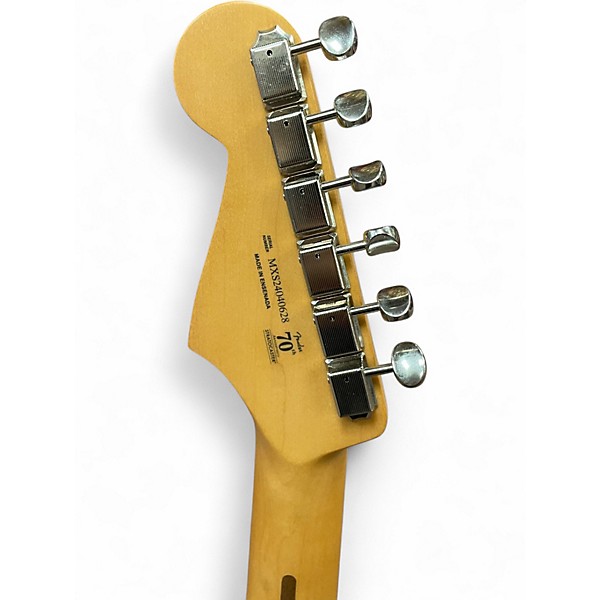 Used Fender Player Stratocaster HSS Chambered 70th Anniversary Red Solid Body Electric Guitar