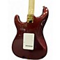 Used Squier 40th Anniversary Stratocaster with EMG pickups Ruby Solid Body Electric Guitar