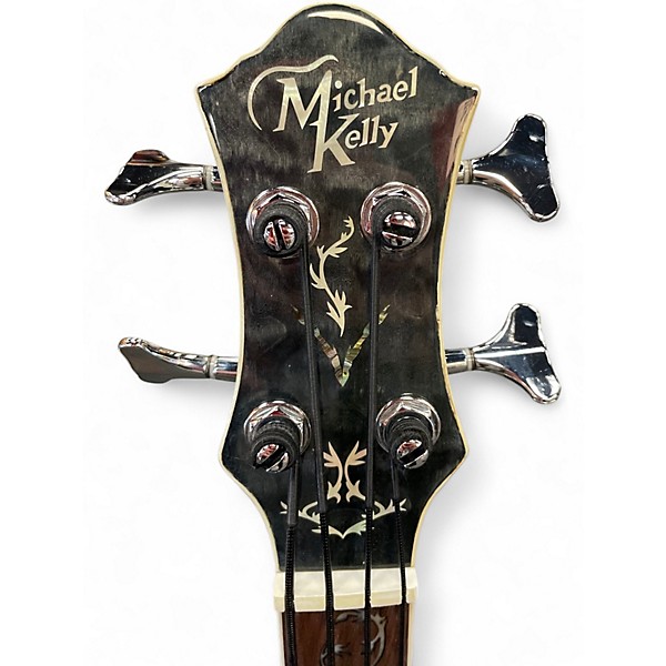 Used Michael Kelly DRAGONFLY SMOKE BURST Acoustic Bass Guitar